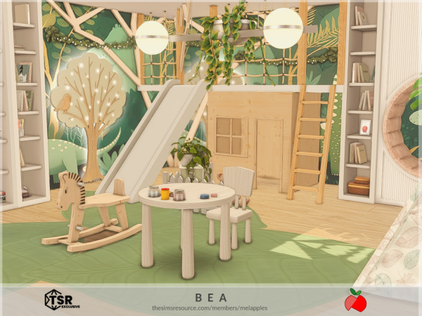 Mix Bea playroom - The Sims 4 Custom Content
