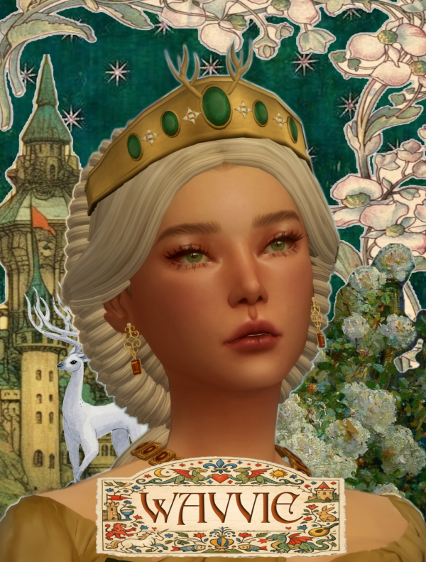 Maxis Match the late queen crown by simsfinds - The Sims 4 Custom Content