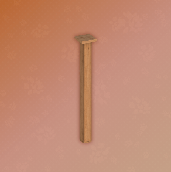 Mix Calm Splash Fence Pole by arwenkaboom - The Sims 4 Custom Content