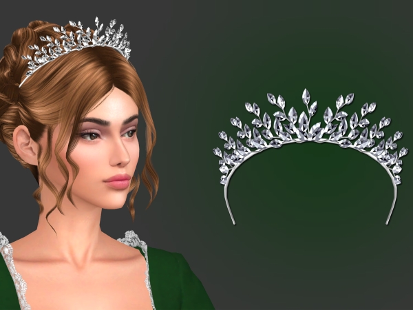 Alpha Grace Tiara - The Sims 4 Custom Content