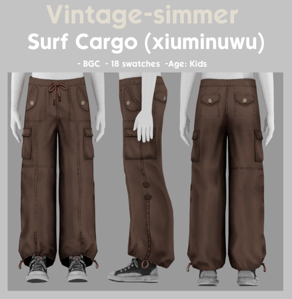 Maxis Match Surf Cargo simmer by simsfinds - The Sims 4 Custom Content