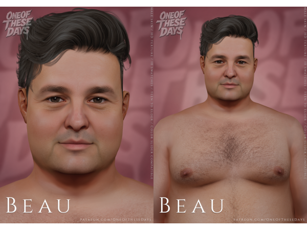Alpha Beau SKIN SKINOVERLAY facemask tray files - The Sims 4 Custom Content
