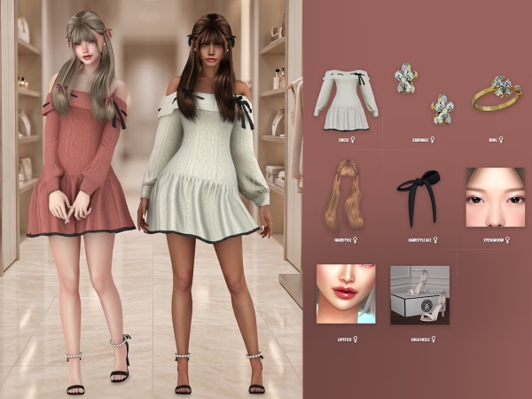 Alpha Aurelia Lookbook - The Sims 4 Custom Content
