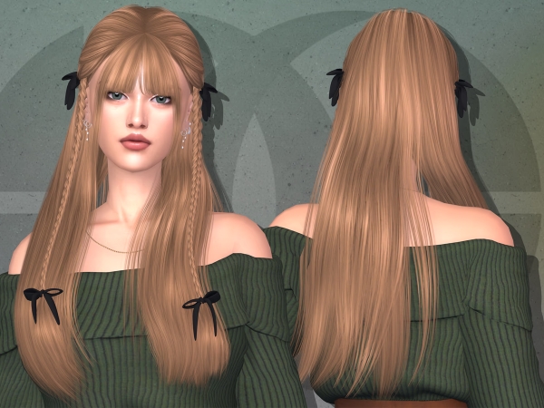 Alpha Aurelia Hairstyle - The Sims 4 Custom Content