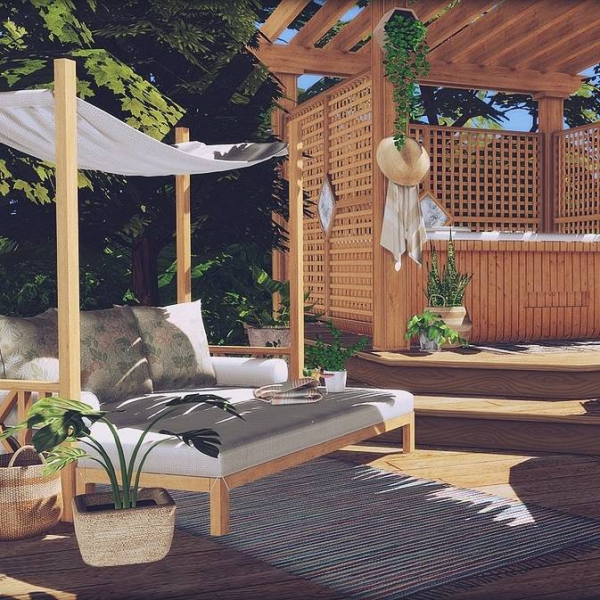 Mix Calm Splash by arwenkaboom - The Sims 4 Custom Content