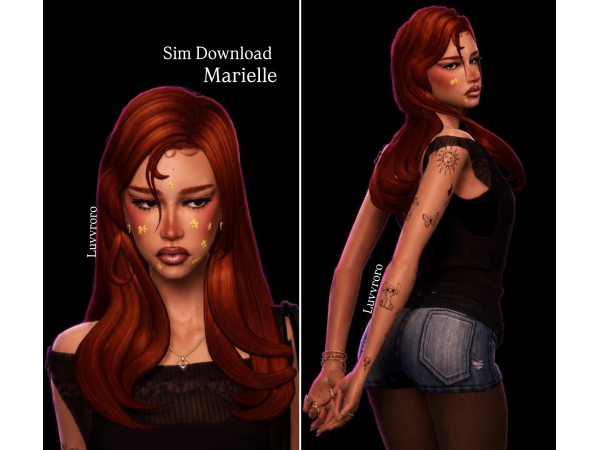 Maxis Match Marielle by RobotTiddies - The Sims 4 Custom Content