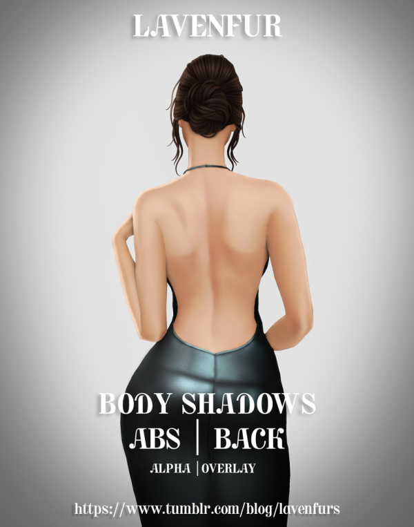 Mix 𝙻𝙰𝚅𝙴𝙽𝙵𝚄𝚁 𝙵𝙴𝙼𝙰𝙻𝙴 𝙱𝙾𝙳𝚈 𝚂𝙷𝙰𝙳𝙾𝚆𝚂 by simsfinds - The Sims 4 Custom Content