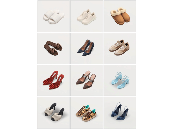 Maxis Match Finds Shoes by melanie - The Sims 4 Custom Content