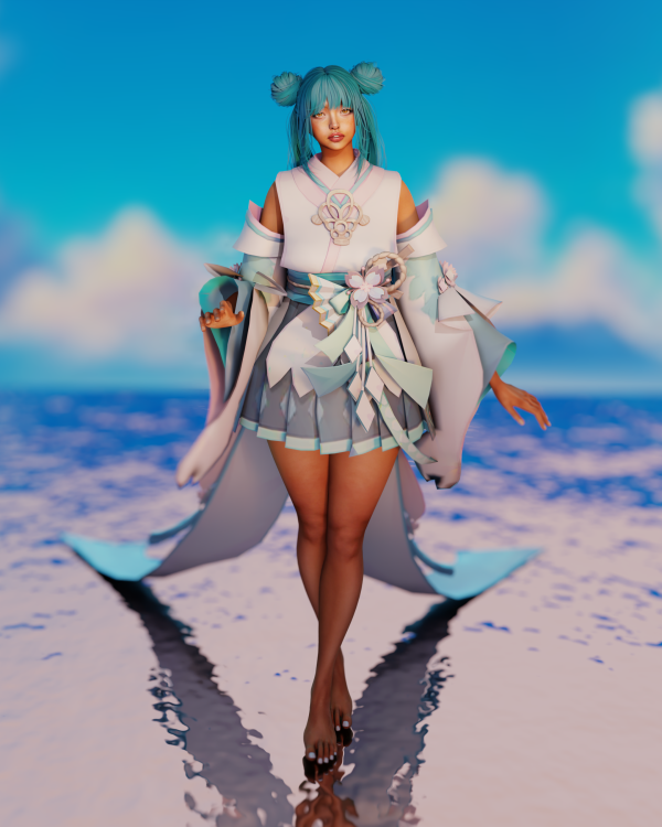 Maxis Match 4x Dresses by simsfinds - The Sims 4 Custom Content