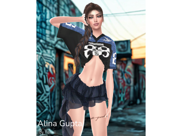 Alpha Alina by Yolimi - The Sims 4 Custom Content