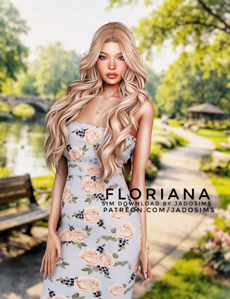 Alpha Floriana (Sim Download) by shopwithflynnn - The Sims 4 Custom Content