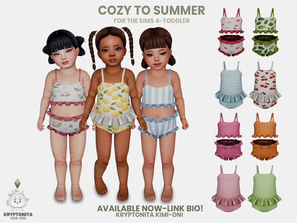 Maxis Match Cozy To Summer - The Sims 4 Custom Content