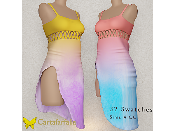 Alpha Cartafarfalla Marelia - The Sims 4 Custom Content