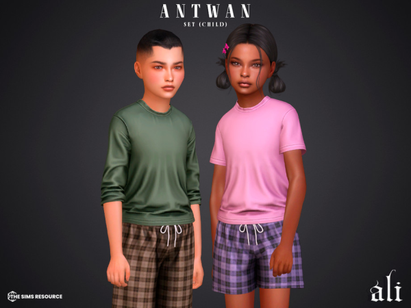 Alpha ANTWAN set child by ali1 - The Sims 4 Custom Content