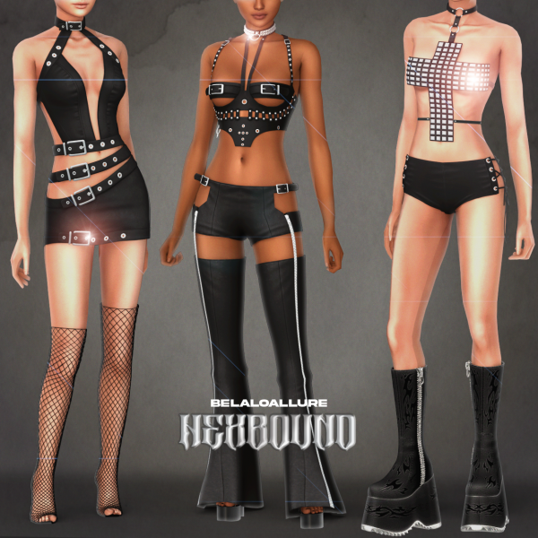 Alpha Belaloallure_HexBound collection by simsfinds - The Sims 4 Custom Content