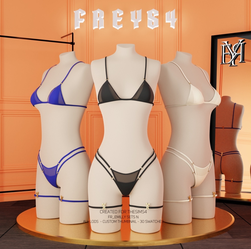 Alpha FR_Emilly Sets N by freys4 - The Sims 4 Custom Content