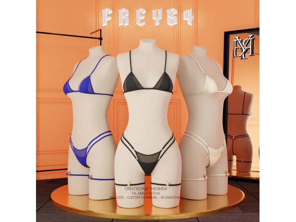 Alpha FR_Emilly Sets N - The Sims 4 Custom Content