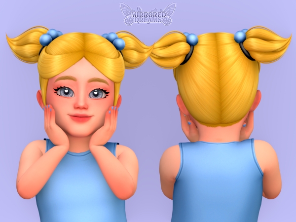Maxis Match Lindinha's Hair Colors of the Accessories by mirroreddreamscc - The Sims 4 Custom Content