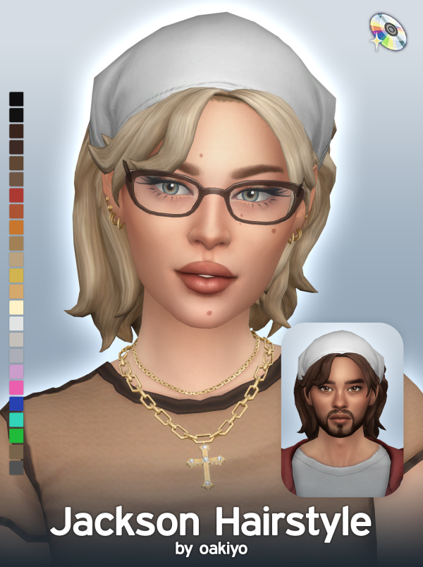 Maxis Match Jackson Hairstyle by simsfinds - The Sims 4 Custom Content