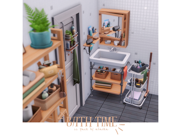 Maxis Match Bath Time by aliaskats4 - The Sims 4 Custom Content