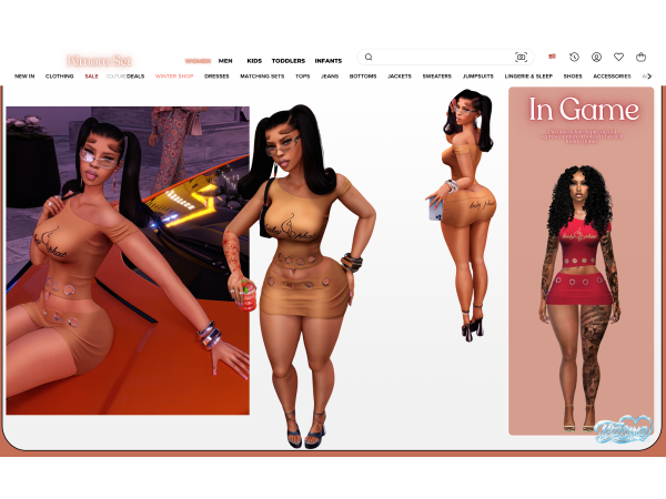 Alpha Kimora by TBZSimz - The Sims 4 Custom Content