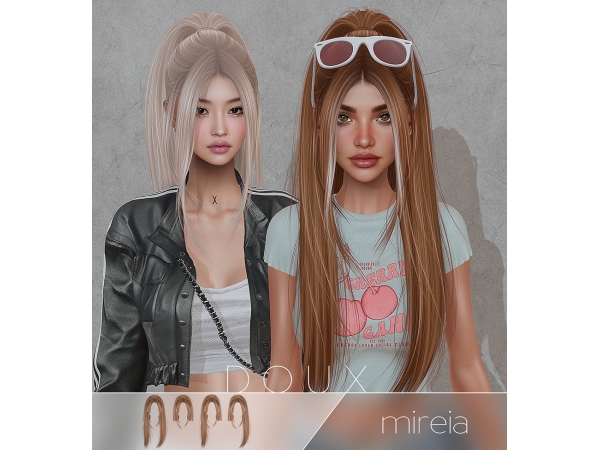 Alpha DOUX MIREIA - The Sims 4 Custom Content