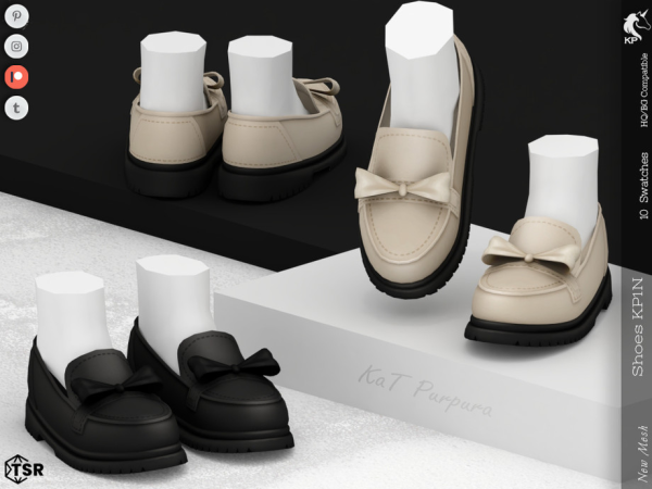 Maxis Match Shoes KP1N Child by KaTPurpura - The Sims 4 Custom Content