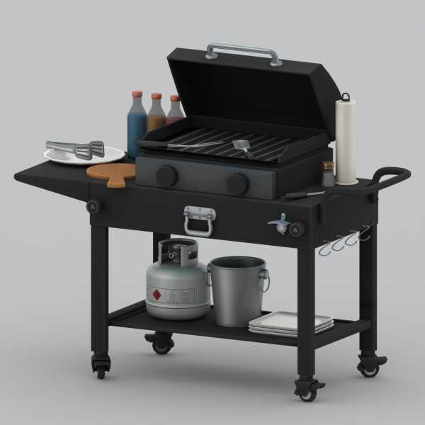 Maxis Match Grill Master Set by simsfinds - The Sims 4 Custom Content