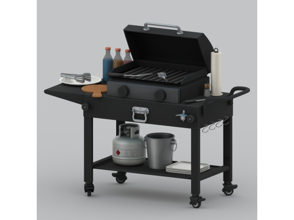 Maxis Match Grill Master Set by SnootySims - The Sims 4 Custom Content