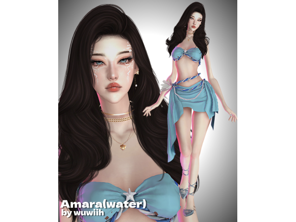 Alpha Amara by wuwiih01 - The Sims 4 Custom Content