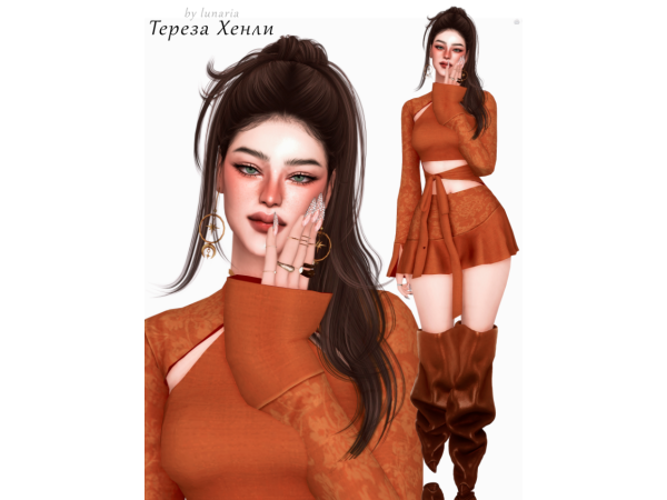 Alpha [lunaria] Хенли - The Sims 4 Custom Content