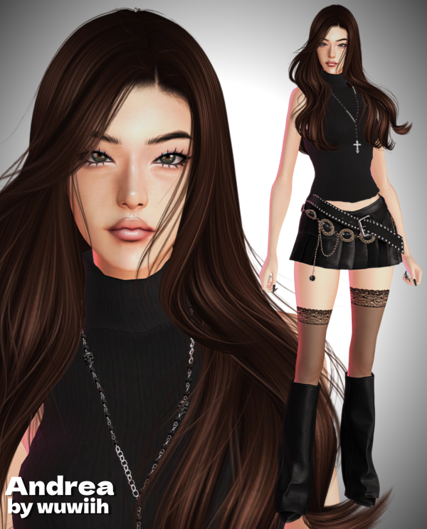 Alpha Andrea by simsfinds - The Sims 4 Custom Content