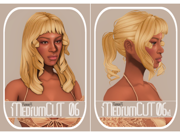Maxis Match MediumCUT_0606v1Hair ACC by f5errorf5 - The Sims 4 Custom Content