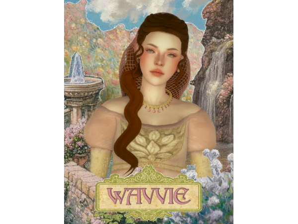 Maxis Match doe hair by wavvie - The Sims 4 Custom Content
