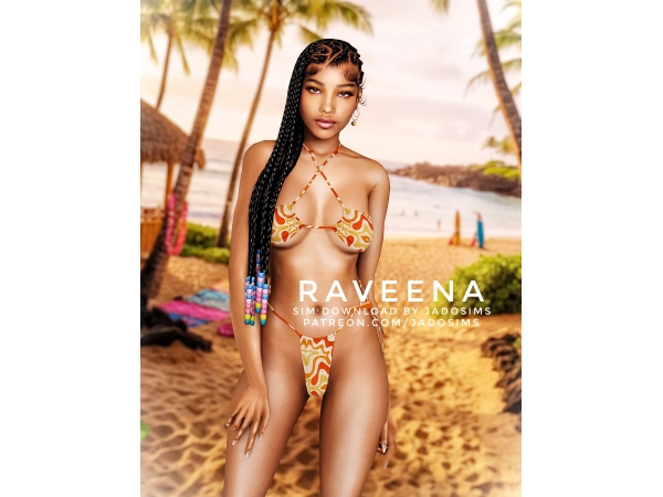 Alpha Raveena (Sim Download) - The Sims 4 Custom Content