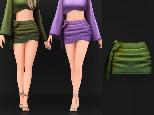 Maxis Match Murphy Skirt - The Sims 4 Custom Content