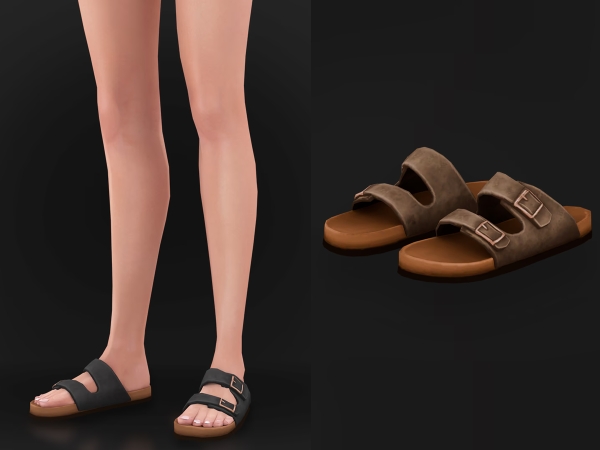 Maxis Match Mia Sandals - The Sims 4 Custom Content
