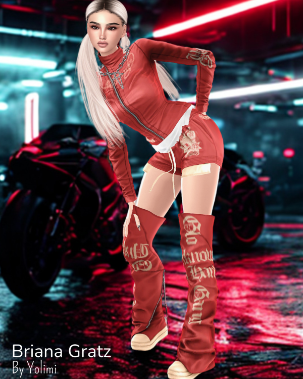 Alpha RIANA GRATZ by yolimi - The Sims 4 Custom Content