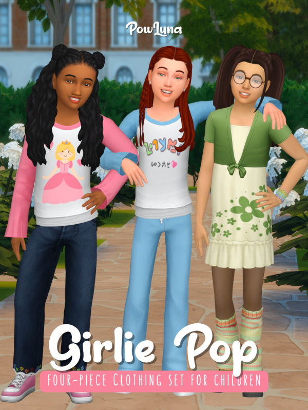 Maxis Match GIRLIE POP by simsfinds - The Sims 4 Custom Content