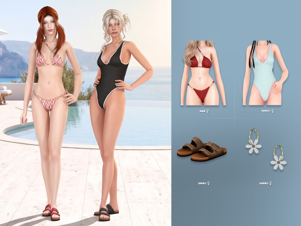Alpha Mia Lookbook - The Sims 4 Custom Content