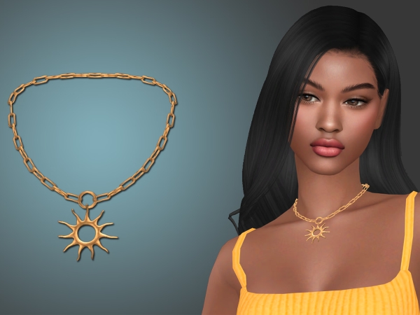 Alpha Murphy Necklace - The Sims 4 Custom Content