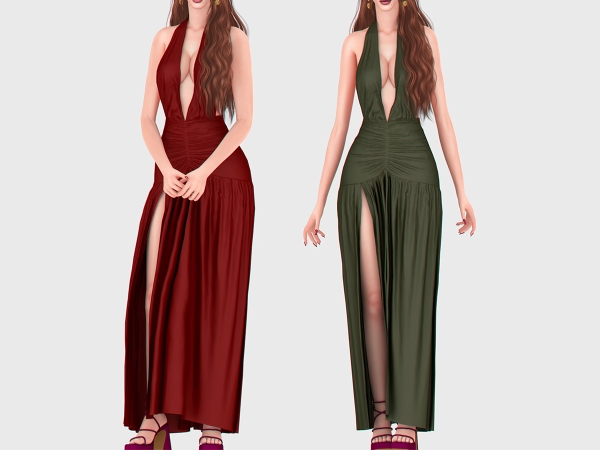 Alpha Daniela Dress - The Sims 4 Custom Content