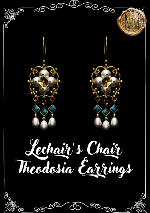Alpha Theodosia Earrings by simsfinds - The Sims 4 Custom Content