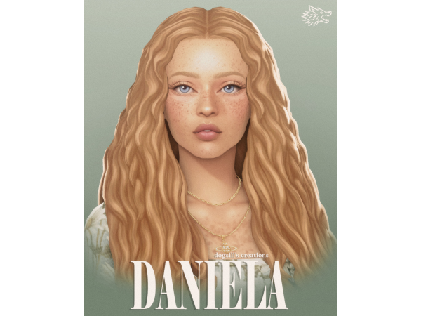 Maxis Match daniela hair by dogsill - The Sims 4 Custom Content