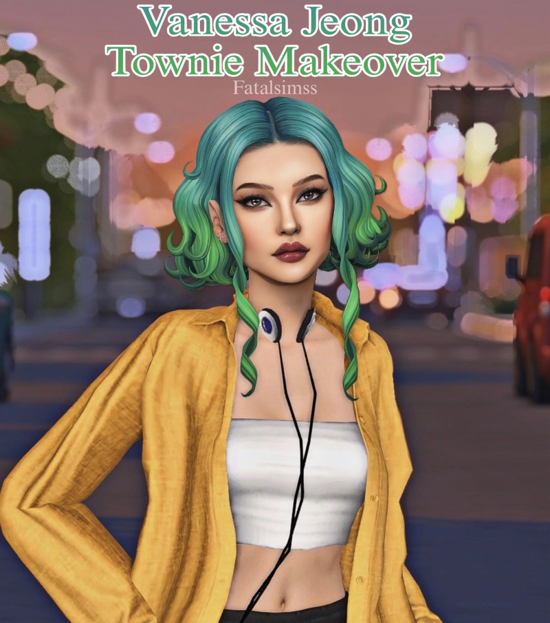 Mix Vanessa Jeong - The Sims 4 Custom Content