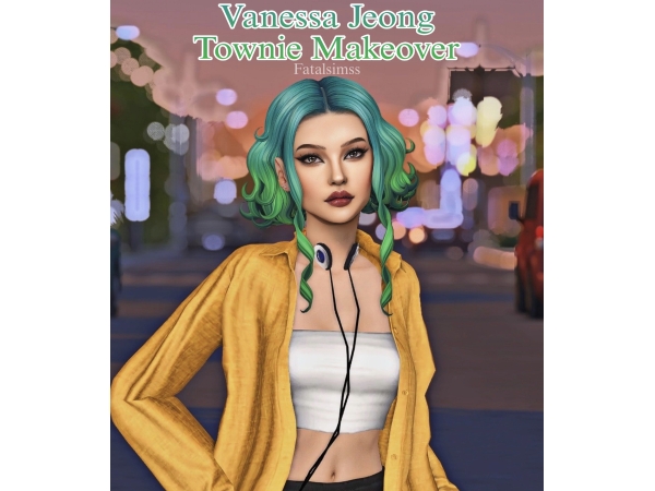 Mix Vanessa Jeong - The Sims 4 Custom Content