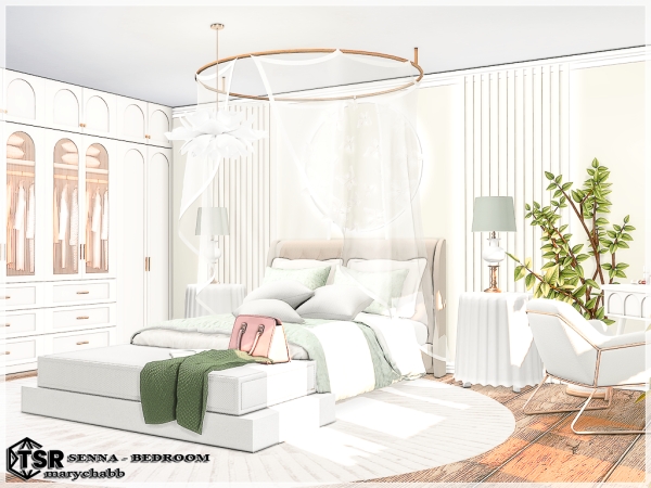 Mix Senna Bedroom - The Sims 4 Custom Content