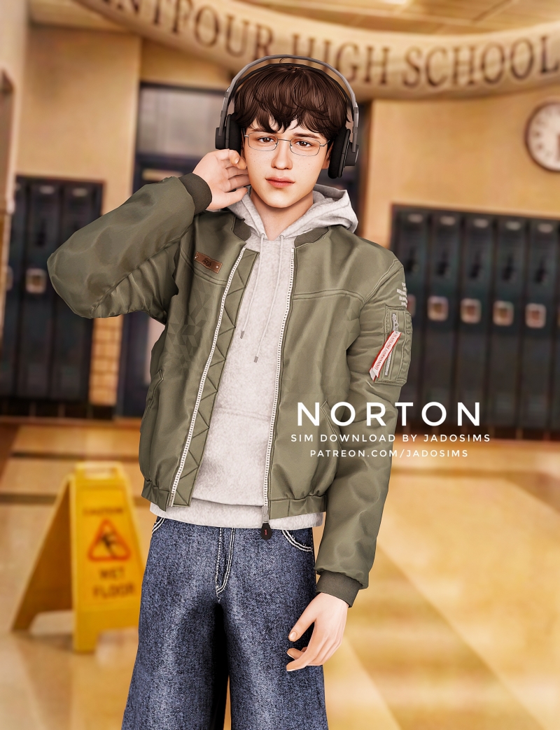 Alpha Norton (Sim Download by shopwithflynnn - The Sims 4 Custom Content
