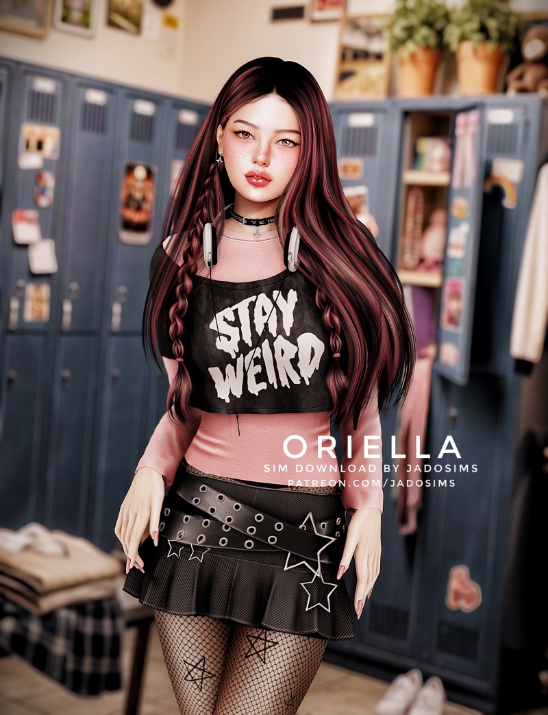 Alpha Oriella (Sim Download) by shopwithflynnn - The Sims 4 Custom Content