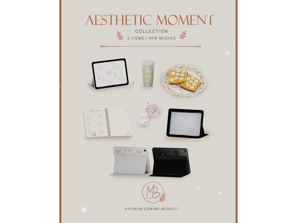 Mix Aesthetic Moment Collection - The Sims 4 Custom Content